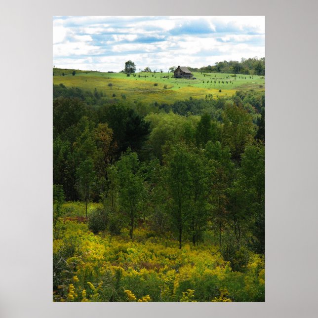 Poster Hilltop House (Devant)