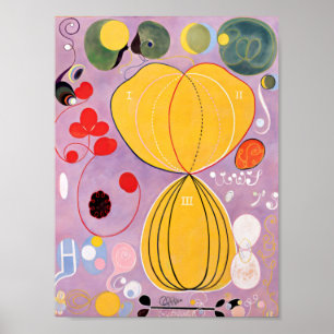 Poster Hilma Af Klint Group IV No. 7 The Ten Largest
