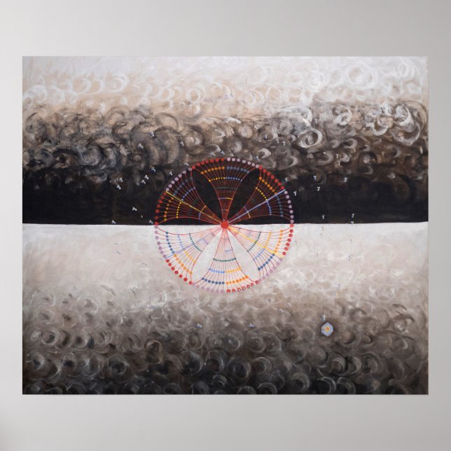 Poster Hilma af Klint Le Cygne (Devant)