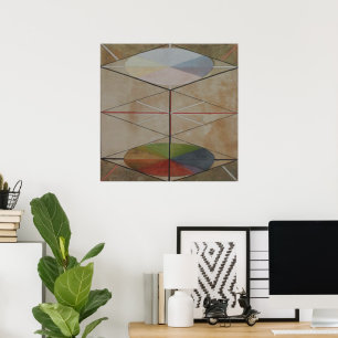 Poster Hilma Af Klint, Le Cygne No.23, Art Abstrait