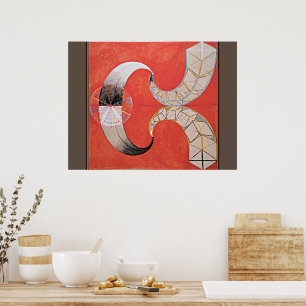 Poster Hilma af Klint - Le Swan No. 09