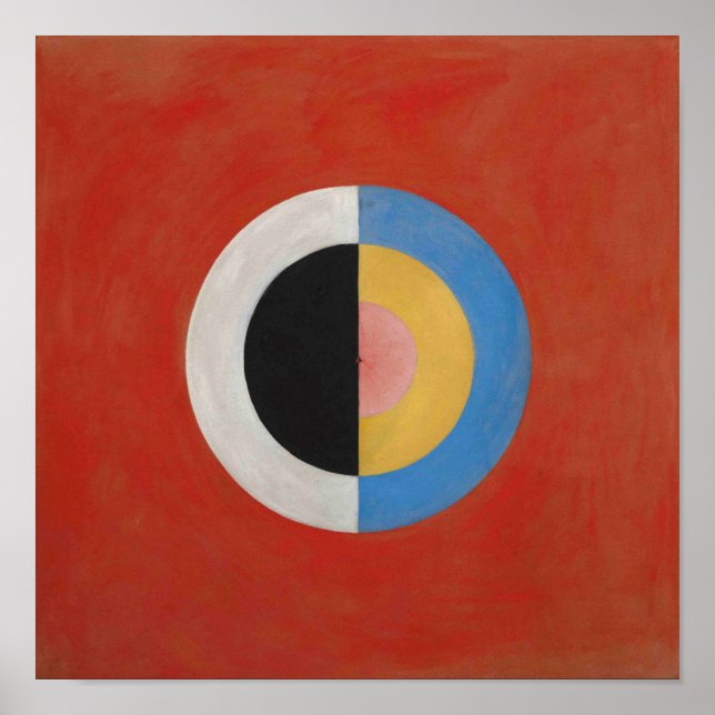 Poster Hilma af Klint No.17 Svanen (Devant)