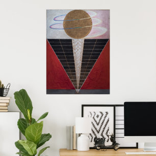 Poster Hilma Af Klint, Retable n° 2, Art Abstrait