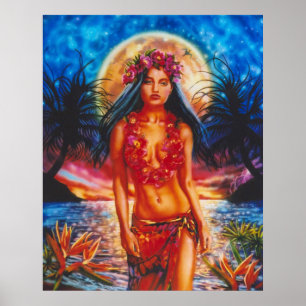 Poster Hina par Lisa Iris