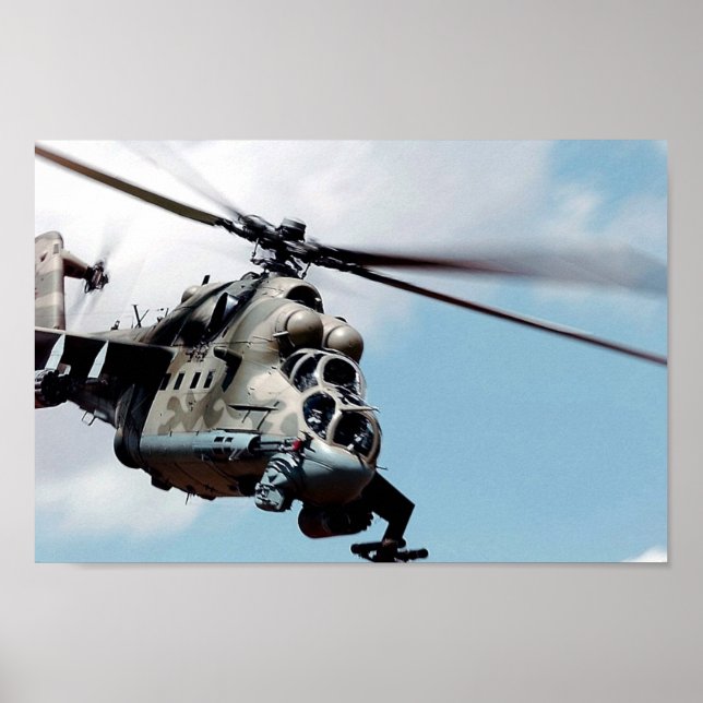 Poster Hind MI-24 (Devant)