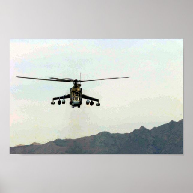 Poster Hind MI-35 (Devant)
