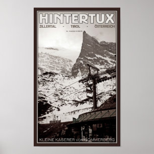 Poster Hintertux - Kleine Kaserer