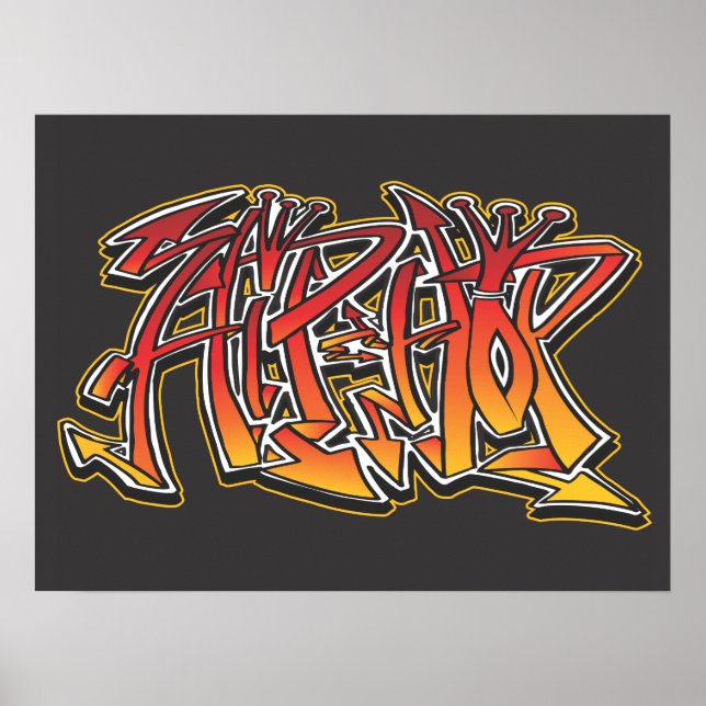 Poster Hip-Hop (Devant)