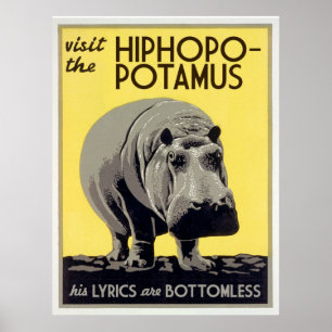 Poster hiphopapotamus de hiphopopotamus rhymenocerous