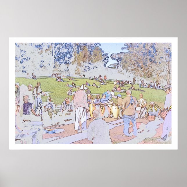 Poster Hippie Hill (Version originale) (Devant)