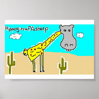 Poster Hippogiraffasheep