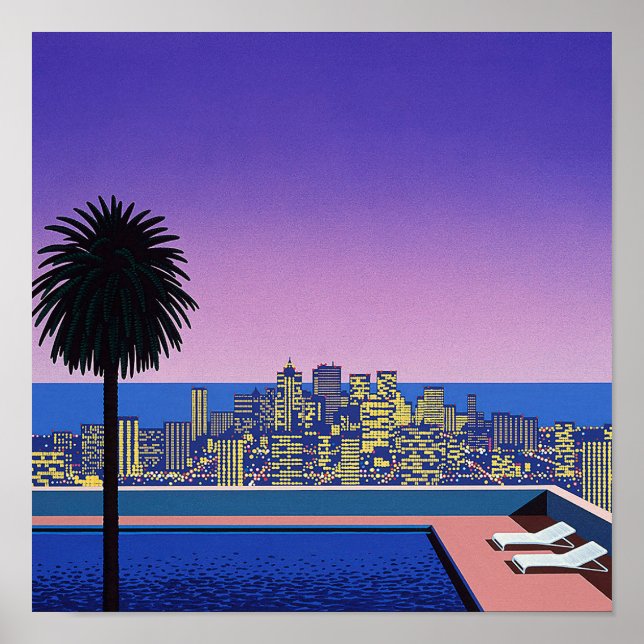 Poster Hiroshi nagai (Devant)