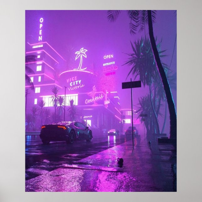 Poster Hiroshi Nagai (Devant)