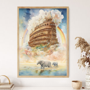 Poster Histoire biblique Art L'Histoire de l'Arche de N