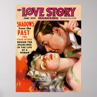 Poster histoire d'amour ombres du passé
