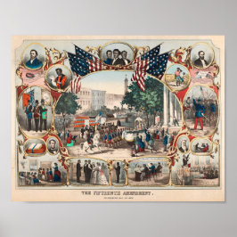 Poster Histoire des États-Unis : le quinzième amendement