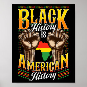 Poster Histoire des Noirs T Chemises L'Histoire des Noirs