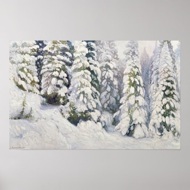 Poster Histoire d'hiver, 1913 (Devant)