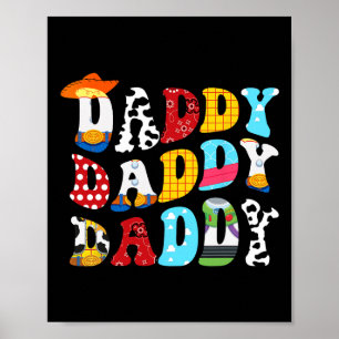 Poster Histoire drôle Papa Jouet Garçon Histoire Papa Fêt