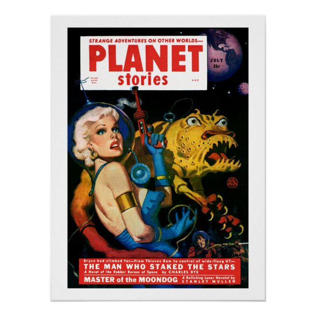 Poster Histoires de planètes (juil, 1952) (Devant)