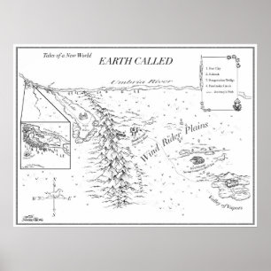 Poster Histoires d'une nouvelle carte du monde - EARTH ap