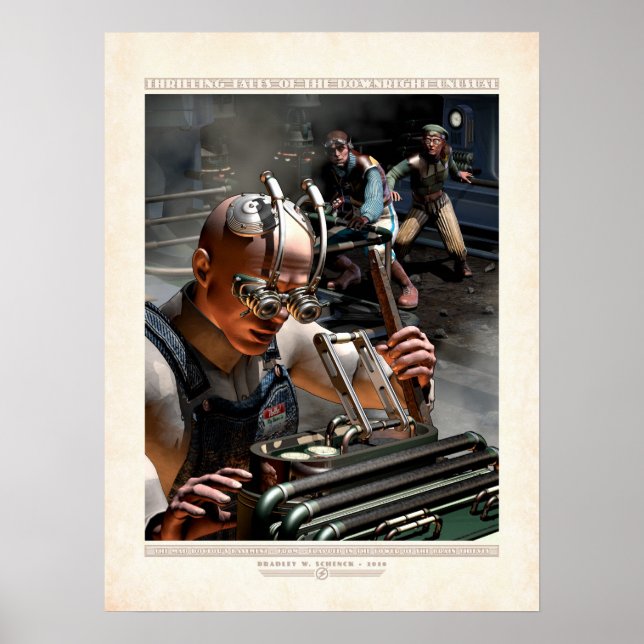 Poster Histoires passionnantes : Sous-sol de Mad Doctor's (Devant)