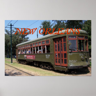 Poster Historic Street Car
