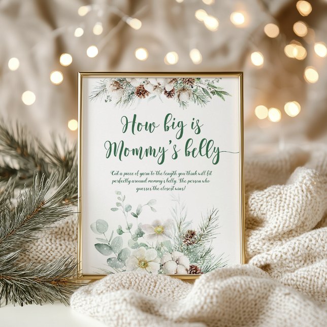 Poster Hiver à feuillage persistant quelle taille est le  (Créateur téléchargé)