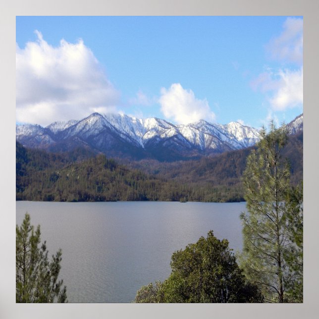 Poster Hiver au lac Whiskeytown... (Devant)