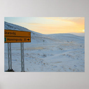 Poster hiver norvégien