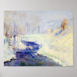 Poster Hiver (par Guy Rose)