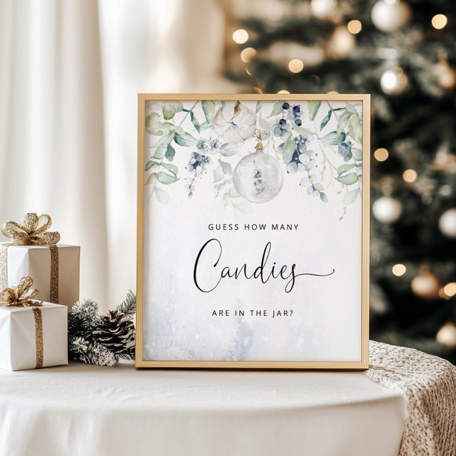 Poster Hiver sans sexe Devinez combien de bonbons (Créateur téléchargé)