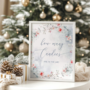 Poster Hiver sans sexe Devinez combien de bonbons