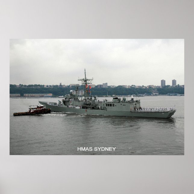 Poster HMAS Sydney (Devant)