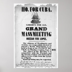 Poster Ho, pour le Cuba