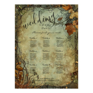 Poster Hobbiton Haven Mariage Sein Graphique