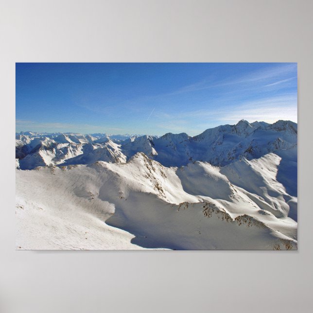 Poster Hochgurgl Obergurgl Tirol Alpes autrichiennes Autr (Devant)
