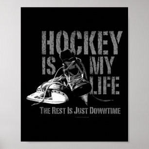 Poster Hockey est ma vie - L'amour d'un joueur de hockey