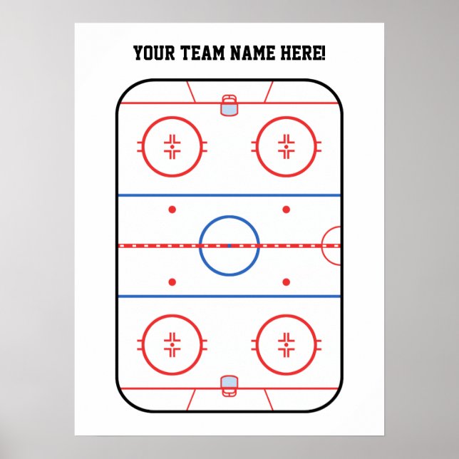 Poster Hockey Game Event (Devant)