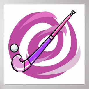 Poster Hockey sur gazon