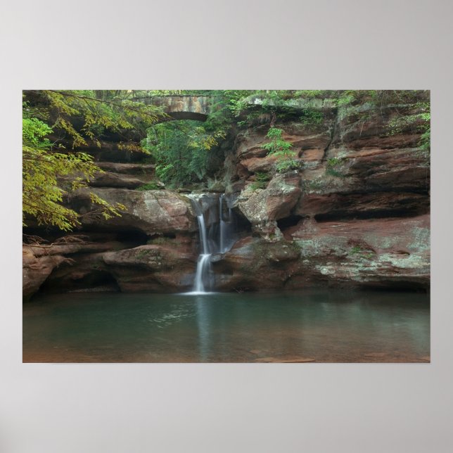 Poster Hocking Hills Ohio Imprimer (Devant)