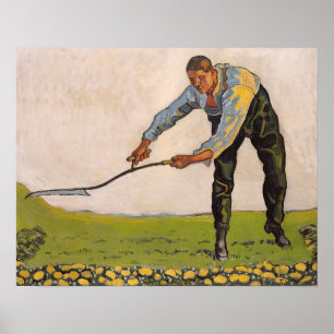 Poster Hodler - La Faucheuse