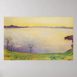 Poster Hodler - Lac Léman De Chexbres 1911