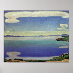 Poster Hodler - Lac Léman depuis Chexbres 1905