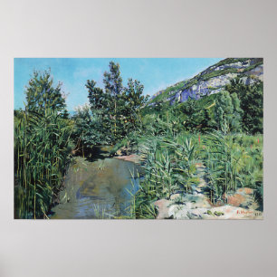 Poster Hodler - Saleve 1890