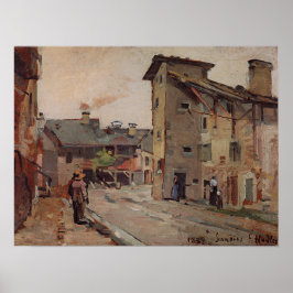 Poster Hodler - Samoens 1882