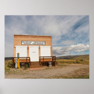 Poster Holbrook Mercantile Chesterfield Idaho