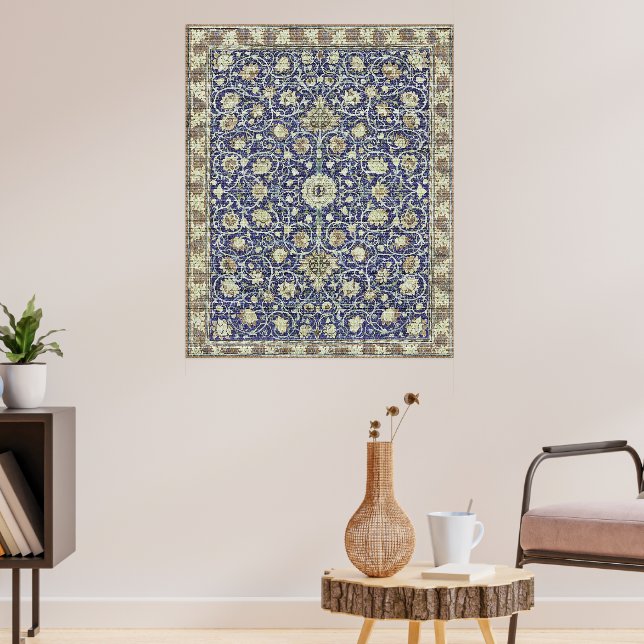 Poster Holland Park Carpet par William Morris (Salon 3)