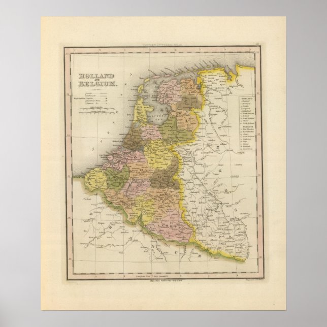 Poster Hollande Et Belgique 2 (Devant)