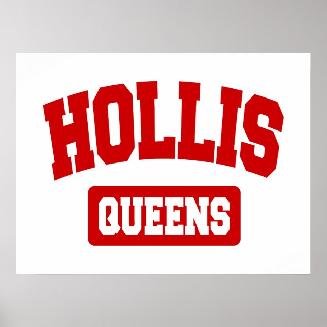 Poster Hollis, Queens, New York (Devant)